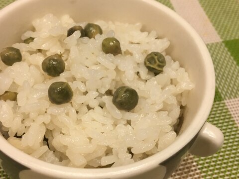 炊飯器のみで☆豆ご飯